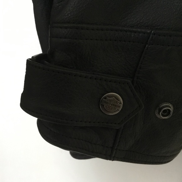 NWT Harley Davidson Telescopic Leather mens jacket - Picture 5 of 8